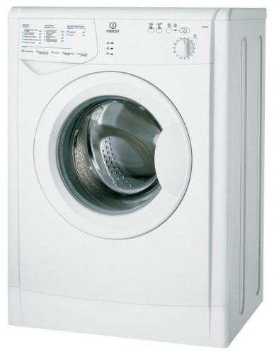Máquina de lavar Indesit WISN 1001 Foto, características