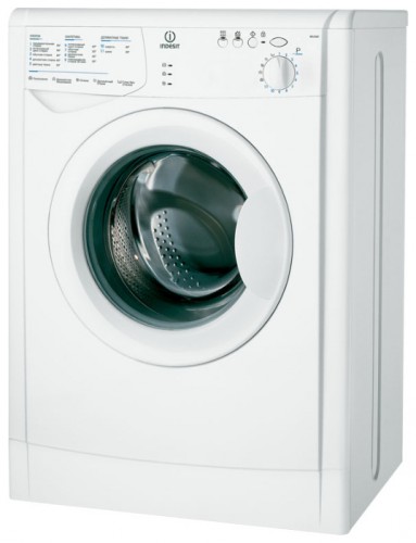 Máquina de lavar Indesit WIUN 81 Foto, características