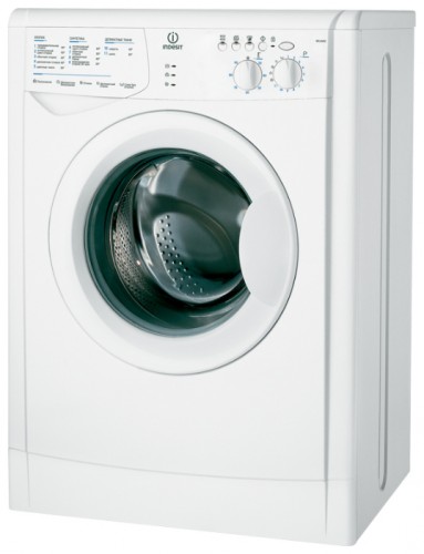Tvättmaskin Indesit WIUN 82 Fil, egenskaper