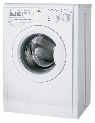 Tvättmaskin Indesit WIUN 83 Fil, egenskaper