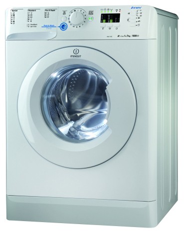 Tvättmaskin Indesit XWA 71051 W Fil, egenskaper
