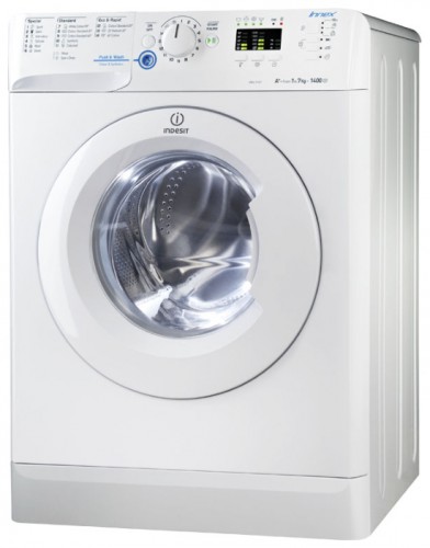 çamaşır makinesi Indesit XWA 71451 W fotoğraf, özellikleri
