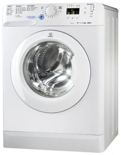 Mașină de spălat Indesit XWA 81682 X W fotografie, caracteristici