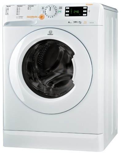 洗濯機 Indesit XWDE 861480X W 写真, 特性