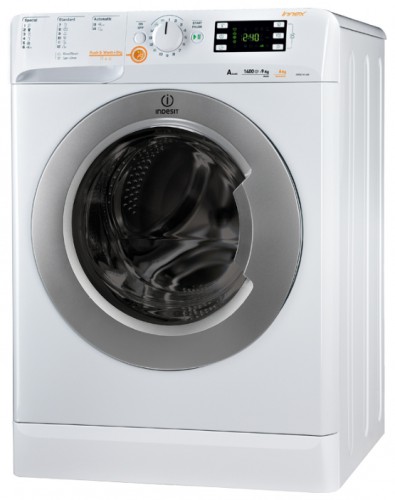 Tvättmaskin Indesit XWDE 961480 X WSSS Fil, egenskaper
