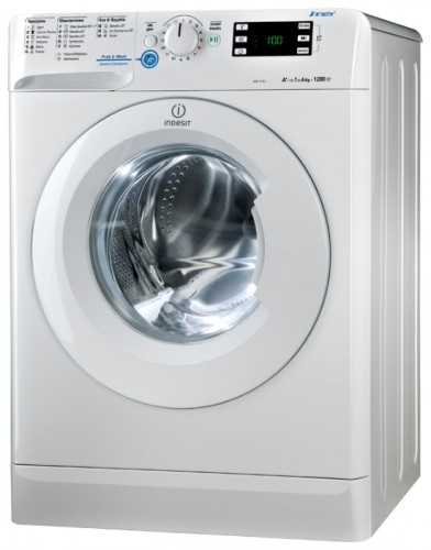 Tvättmaskin Indesit XWE 61251 W Fil, egenskaper