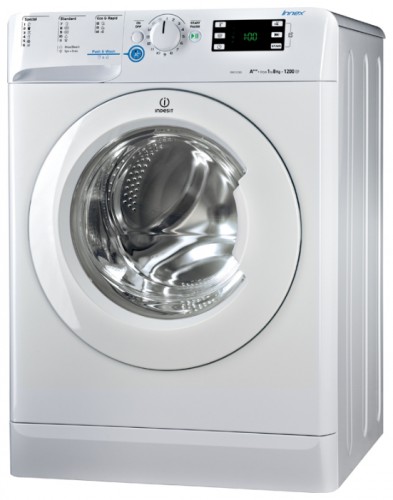 Tvättmaskin Indesit XWE 81283X W Fil, egenskaper