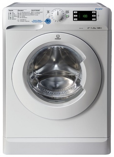 Mașină de spălat Indesit XWE 81483 X W fotografie, caracteristici