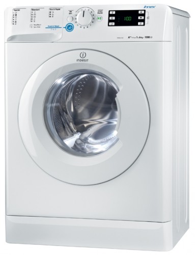 Máquina de lavar Indesit XWSE 61252 W Foto, características