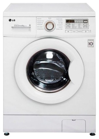 वॉशिंग मशीन LG F-10B8NDW तस्वीर, विशेषताएँ