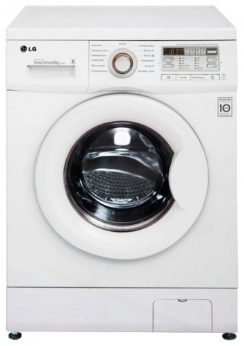 वॉशिंग मशीन LG F-10B8QDW तस्वीर, विशेषताएँ