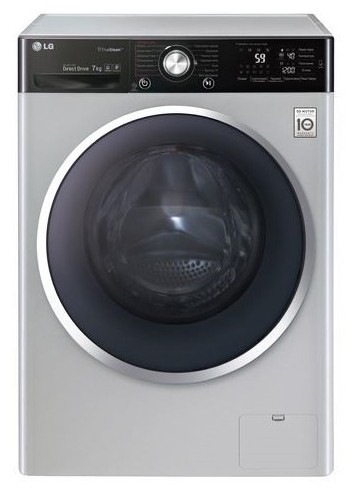 Tvättmaskin LG F-12U2HBS4 Fil, egenskaper