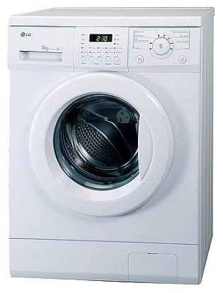 Tvättmaskin LG WD-10480T Fil, egenskaper