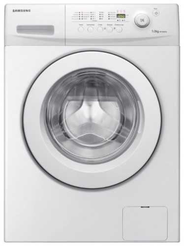 वॉशिंग मशीन Samsung WF0508NZW तस्वीर, विशेषताएँ