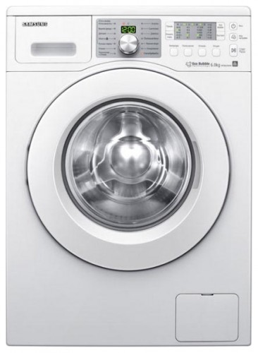 Tvättmaskin Samsung WF0602WJWD Fil, egenskaper