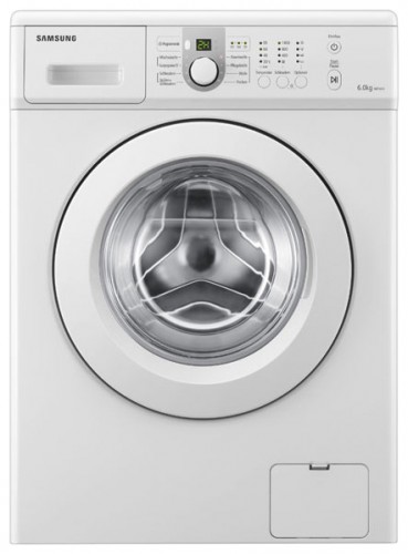 Vaskemaskine Samsung WF0700NCW Foto, Egenskaber