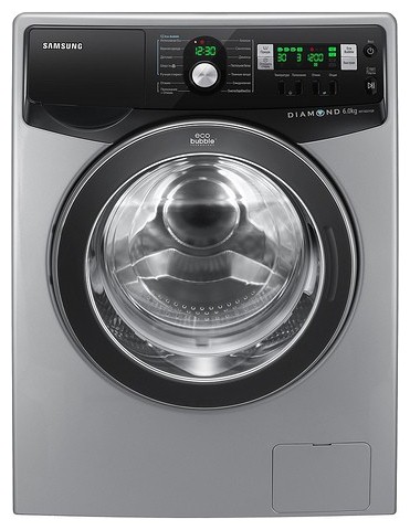 Tvättmaskin Samsung WF1600YQR Fil, egenskaper