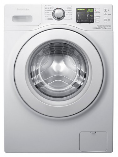 Tvättmaskin Samsung WF1802WFWS Fil, egenskaper