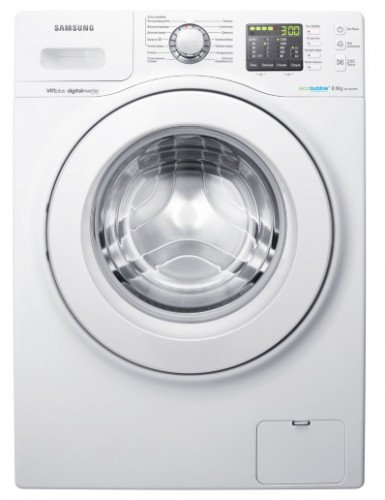 เครื่องซักผ้า Samsung WF1802XFW รูปถ่าย, ลักษณะเฉพาะ