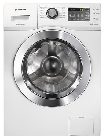 Tvättmaskin Samsung WF600BOBKWQ Fil, egenskaper