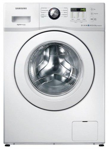 Tvättmaskin Samsung WF600U0BCWQ Fil, egenskaper