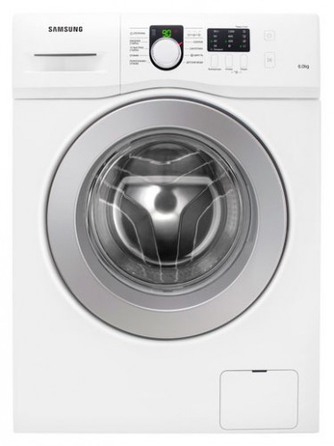 çamaşır makinesi Samsung WF60F1R1F2W fotoğraf, özellikleri
