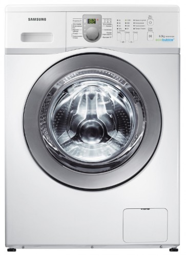 çamaşır makinesi Samsung WF60F1R1W2W fotoğraf, özellikleri