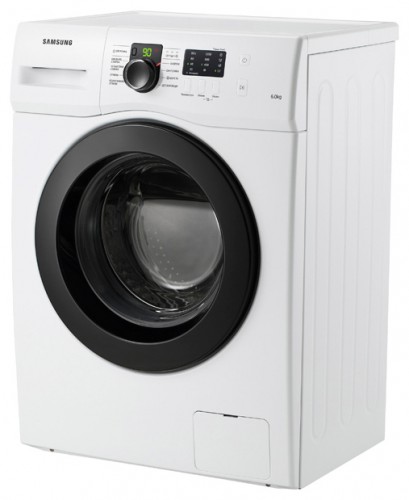 çamaşır makinesi Samsung WF60F1R2F2W fotoğraf, özellikleri