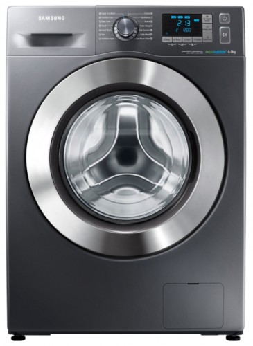 Tvättmaskin Samsung WF60F4E5W2X Fil, egenskaper