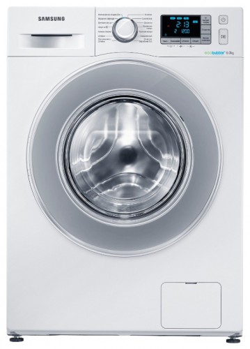 Máquina de lavar Samsung WF6CF1R0W2W Foto, características
