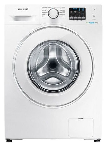 çamaşır makinesi Samsung WF6EF4E2W0W/LP fotoğraf, özellikleri