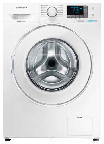 Tvättmaskin Samsung WF70F5E5U4W Fil, egenskaper