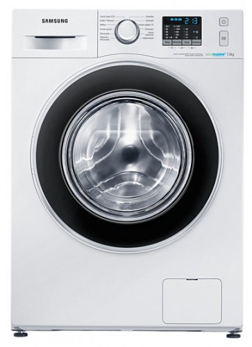 洗濯機 Samsung WF70F5ECW2W 写真, 特性