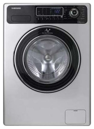 वॉशिंग मशीन Samsung WF7450S9R तस्वीर, विशेषताएँ