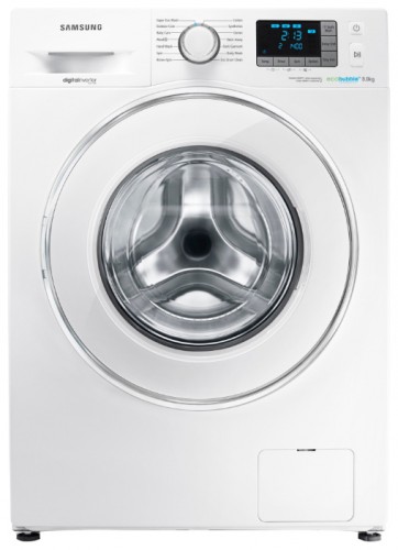 çamaşır makinesi Samsung WF80F5E3W2W fotoğraf, özellikleri