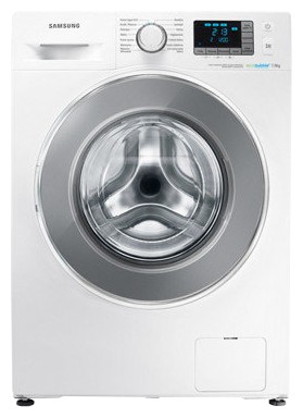 Tvättmaskin Samsung WF80F5E4W4W Fil, egenskaper