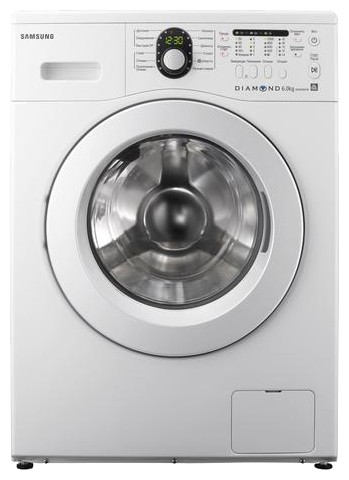 वॉशिंग मशीन Samsung WF8590FFW तस्वीर, विशेषताएँ