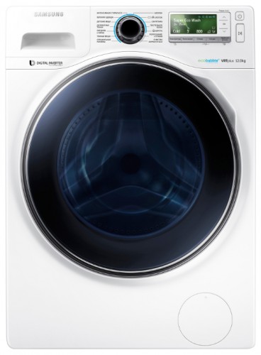 洗濯機 Samsung WW12H8400EW/LP 写真, 特性