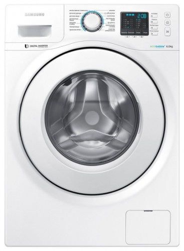 洗濯機 Samsung WW60H5240EW 写真, 特性