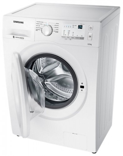वॉशिंग मशीन Samsung WW60J3047JWDLP तस्वीर, विशेषताएँ