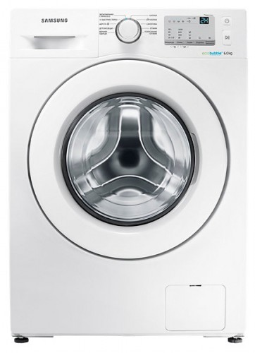 Vaskemaskine Samsung WW60J3063LW Foto, Egenskaber