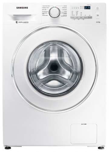 वॉशिंग मशीन Samsung WW60J4247JW तस्वीर, विशेषताएँ