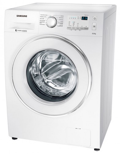 çamaşır makinesi Samsung WW60J4247JWD fotoğraf, özellikleri