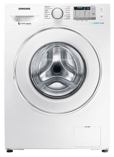 çamaşır makinesi Samsung WW60J5213JW fotoğraf, özellikleri