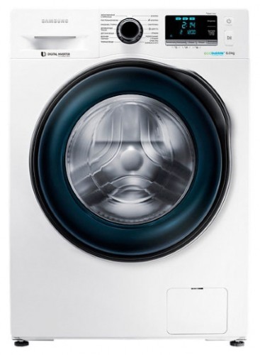 Vaskemaskin Samsung WW60J6210DW Bilde, kjennetegn