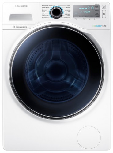 वॉशिंग मशीन Samsung WW80H7410EW तस्वीर, विशेषताएँ