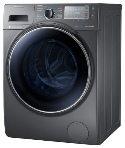 Tvättmaskin Samsung WW80J7250GX Fil, egenskaper