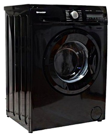 Tvättmaskin Sharp ES-FE610AR-B Fil, egenskaper