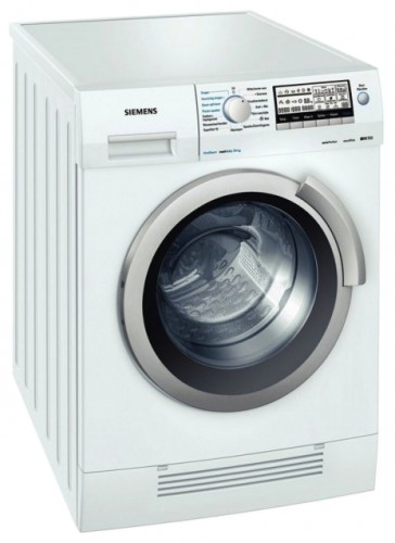 Máquina de lavar Siemens WD 14H541 Foto, características