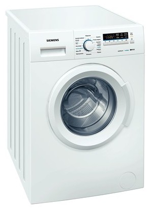 वॉशिंग मशीन Siemens WM 10B27R तस्वीर, विशेषताएँ